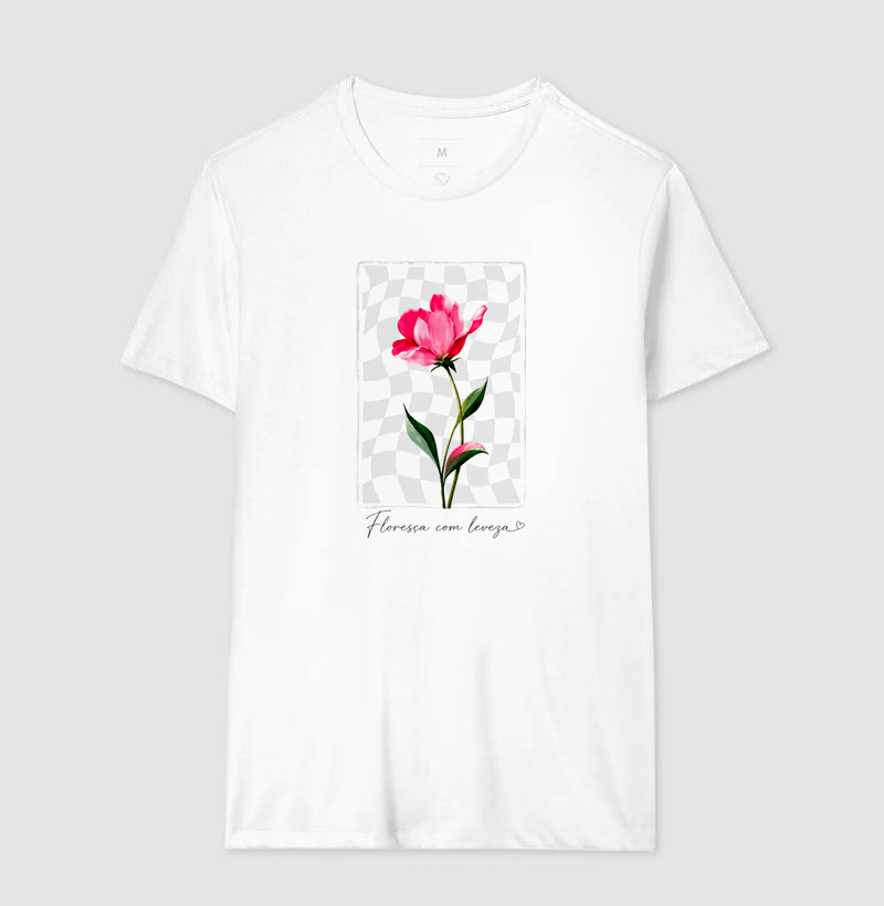 Camiseta Floresça com Leveza - Imagem 4