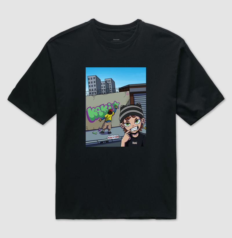 Camiseta Oversized Pega a Visão - Imagem 4