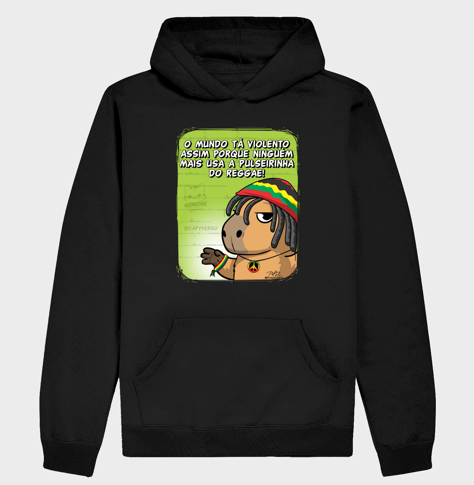 Camiseta Capivara Reggae - Imagem 2