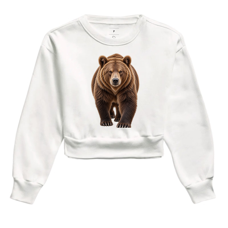 Cropped Moletom - Urso - Imagem 3