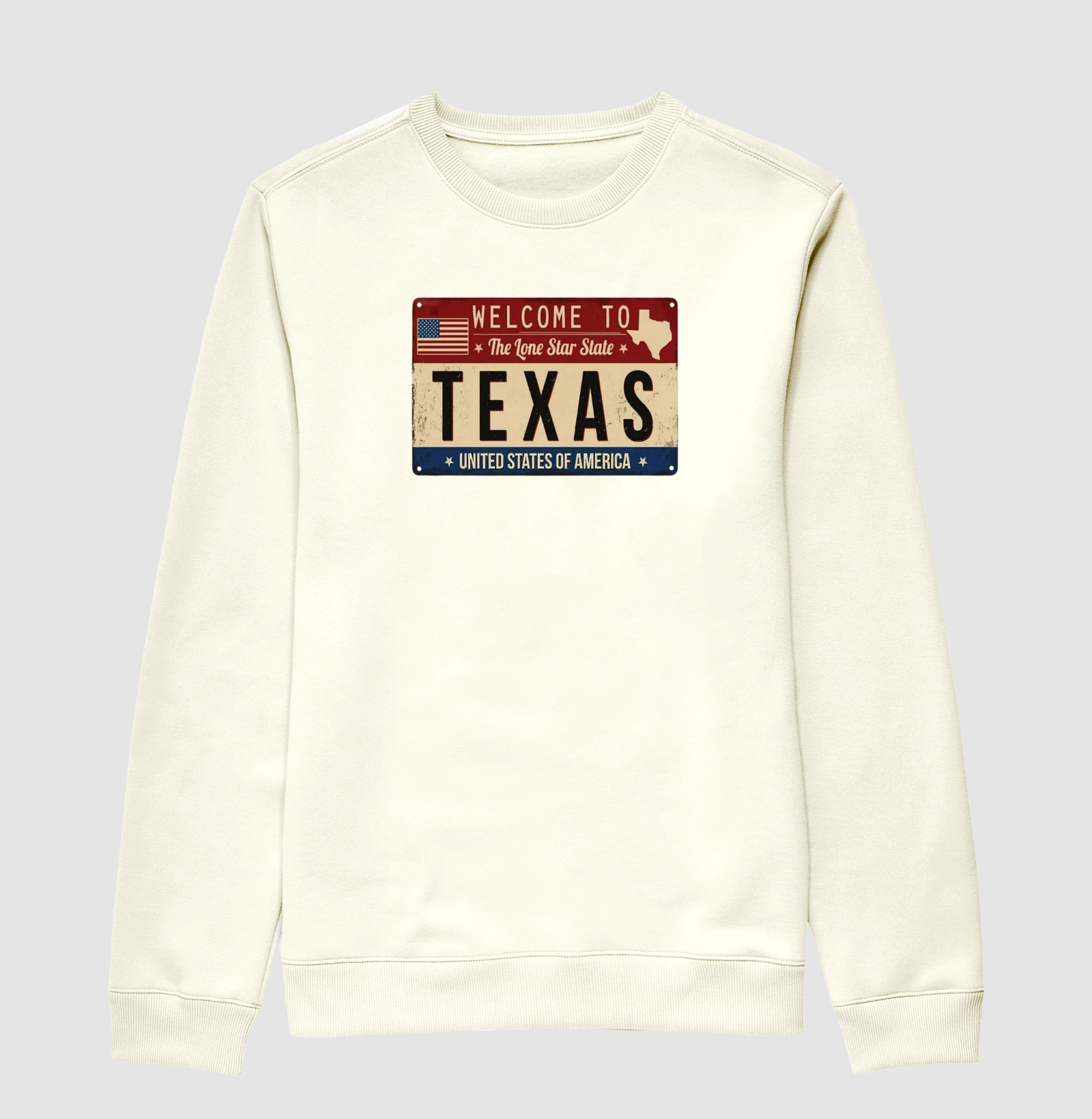 Texas (placa envelhecida) - Imagem 2