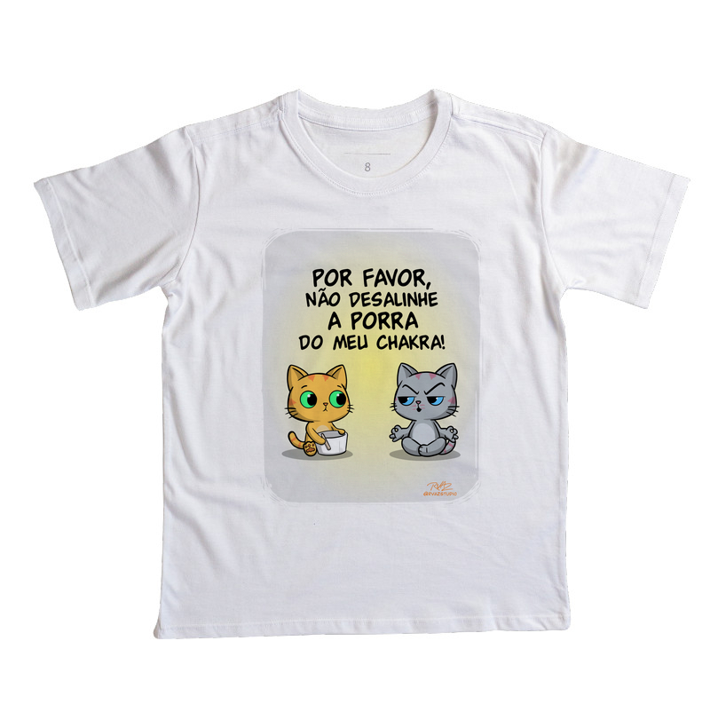 Camiseta Gato Sincero Chakra - Imagem 2