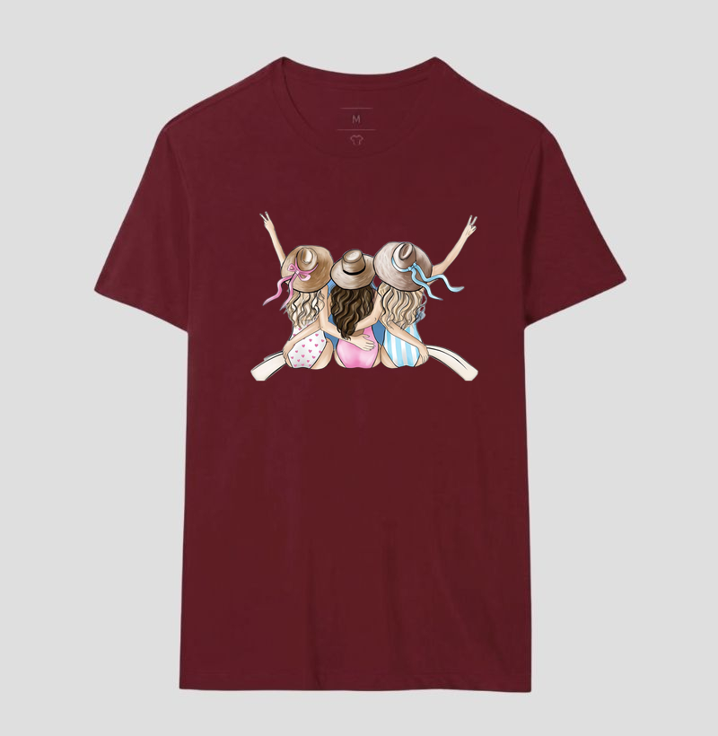 Camiseta Algodão Premium - Summer Sisters - Imagem 12