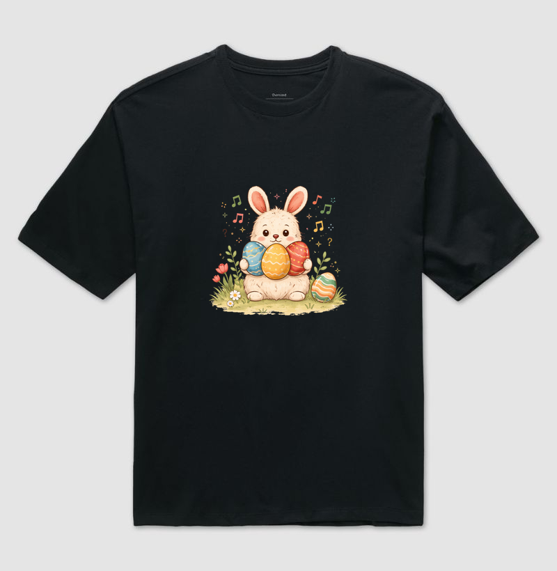 Práxis Camiseta Oversized Coelhinho I