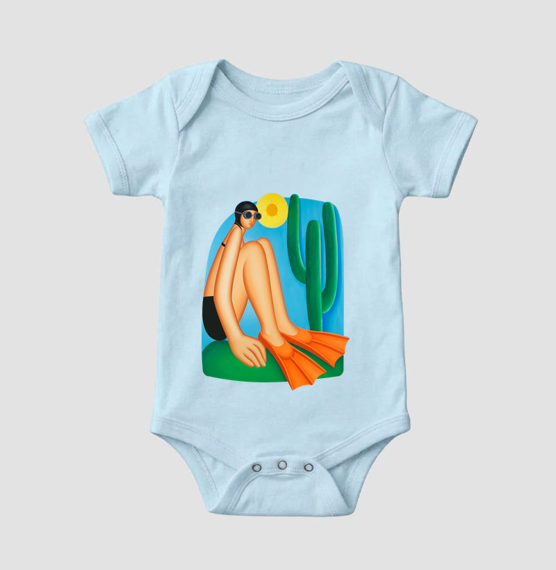 Body Infantil Natação - Arte Brasileira - Imagem 5
