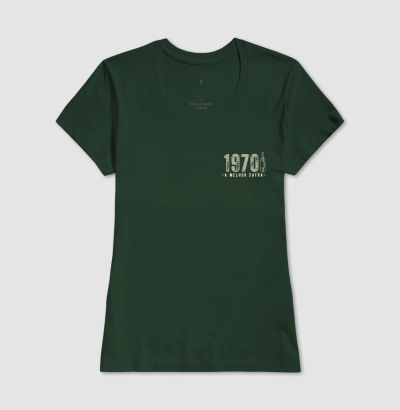 Camiseta Vinho - A Melhor Safra 1970 - Bolso (cor única) - Imagem 11