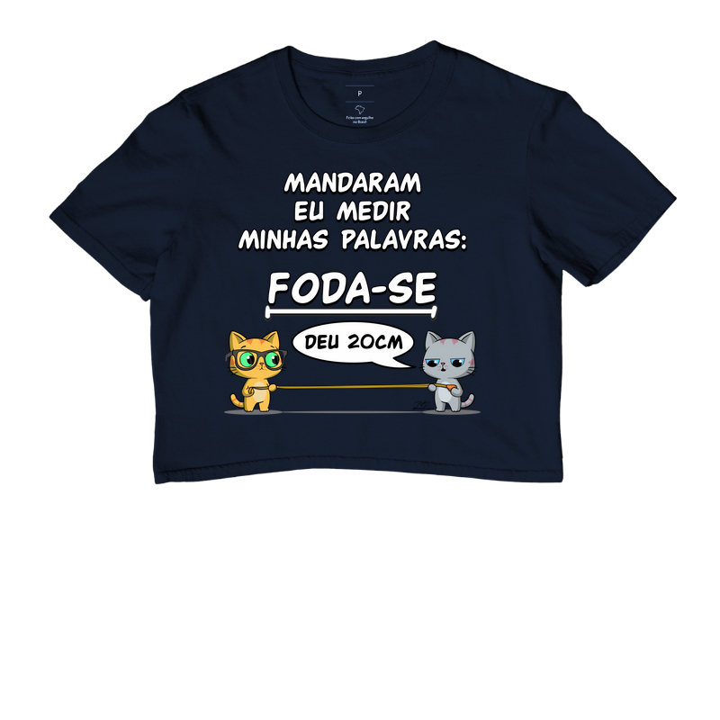 Camiseta Gato Sincero Medir Palavras - Imagem 4