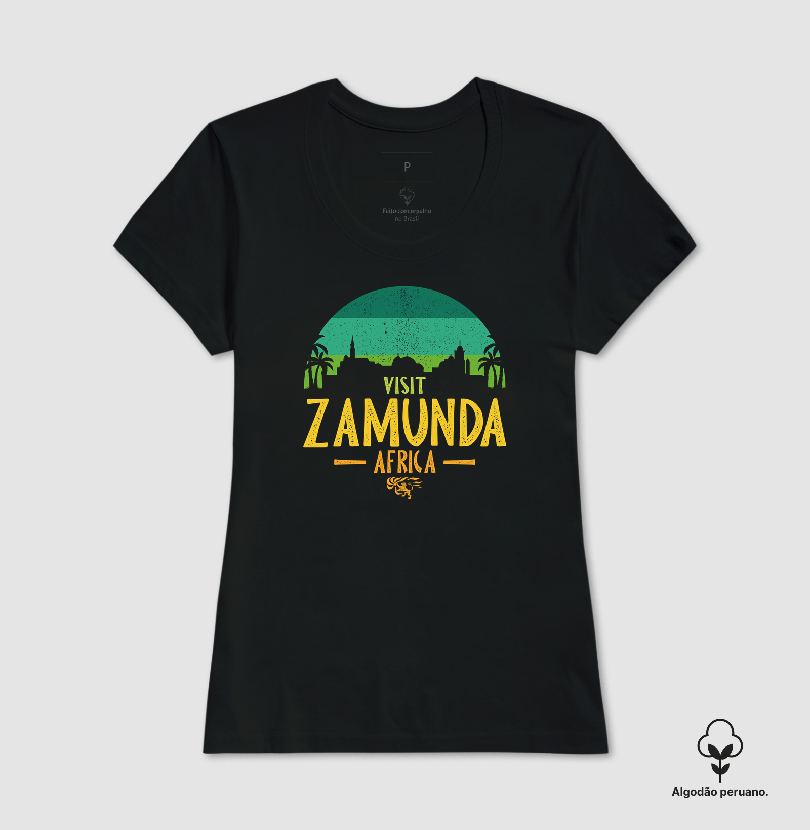 Camiseta Algodão Peruano Visit Zamunda - Imagem 3