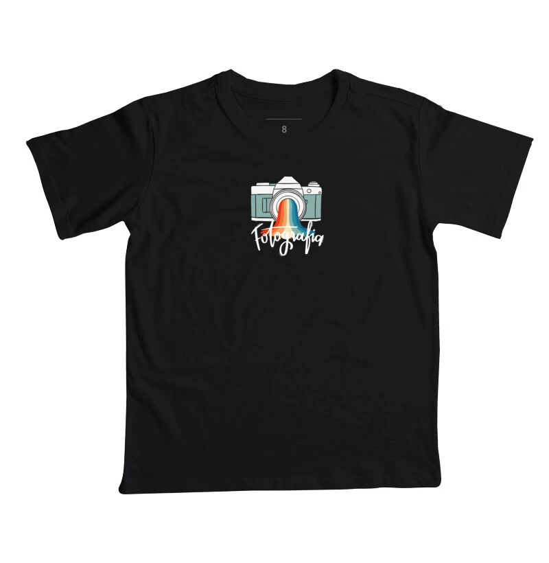 Camiseta mini fotografia arco íris  - Imagem 4