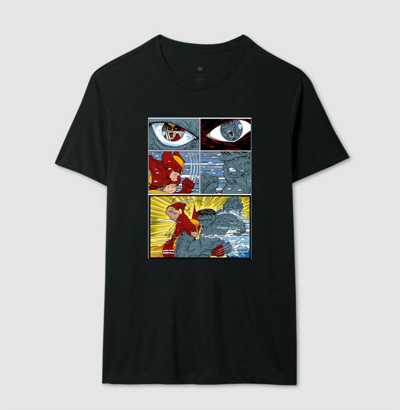 CAMISETA WOVERINE x HULK - TIRA - Imagem 2