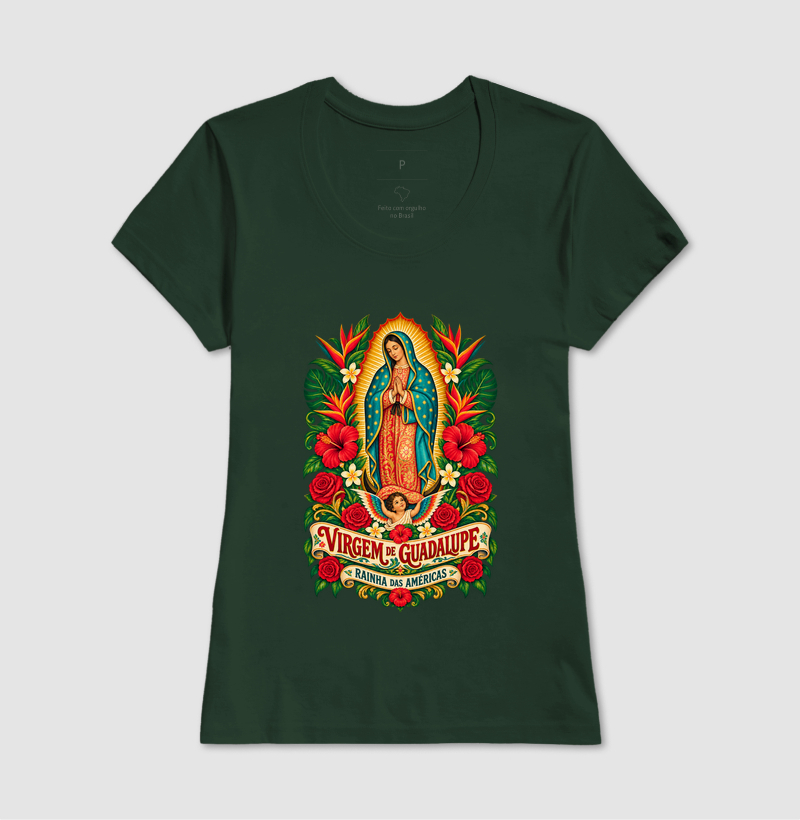 Virgem de Guadalupe — Rosas e Bromélias - Imagem 13