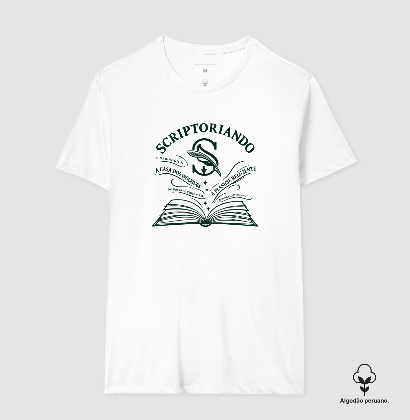 Scriptoriando — Biblioteca Viva — Algodão Peruano - Imagem 3