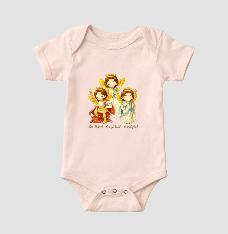 Body Infantil Arcanjos do Céu - Imagem 5