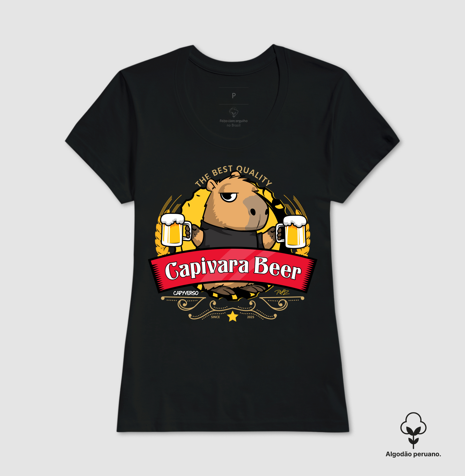 Camiseta Capivara Beer - Imagem 3