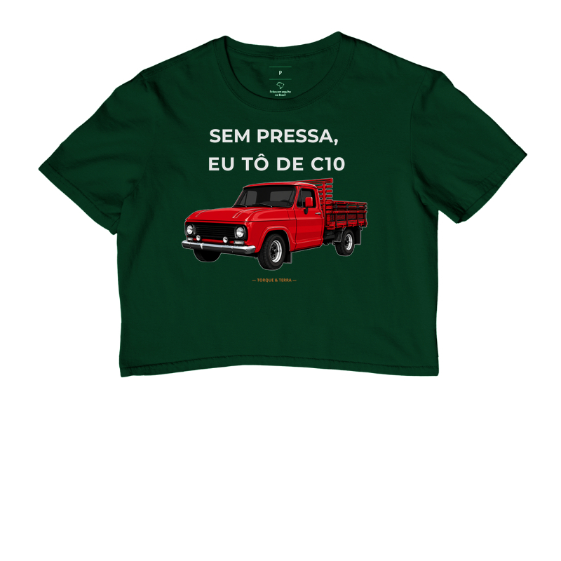 Sem pressa, eu tô de C10 - vermelha - Imagem 5