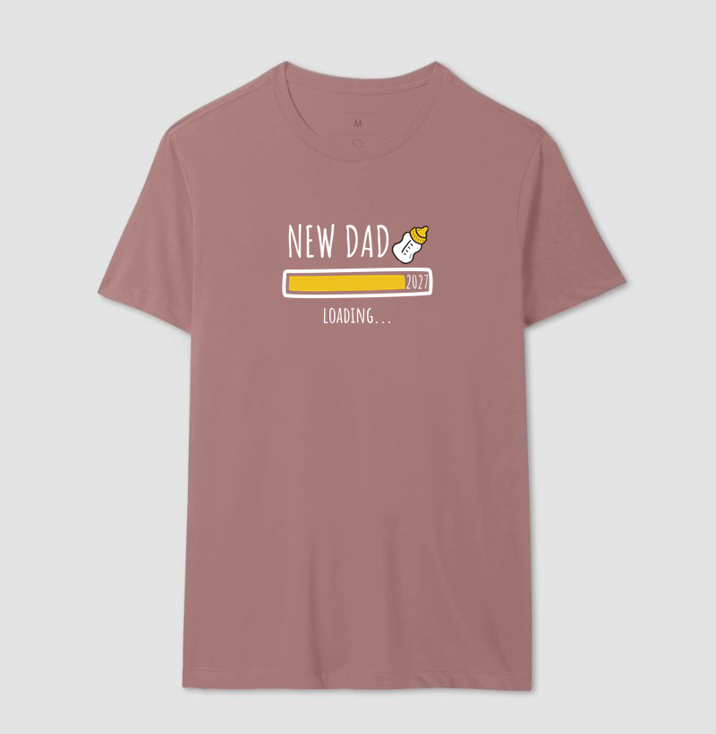Camiseta New Dad Loading 2027 - Imagem 6