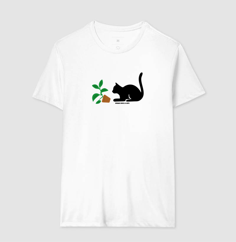 Gato abaixado ao lado do vaso - Imagem 3