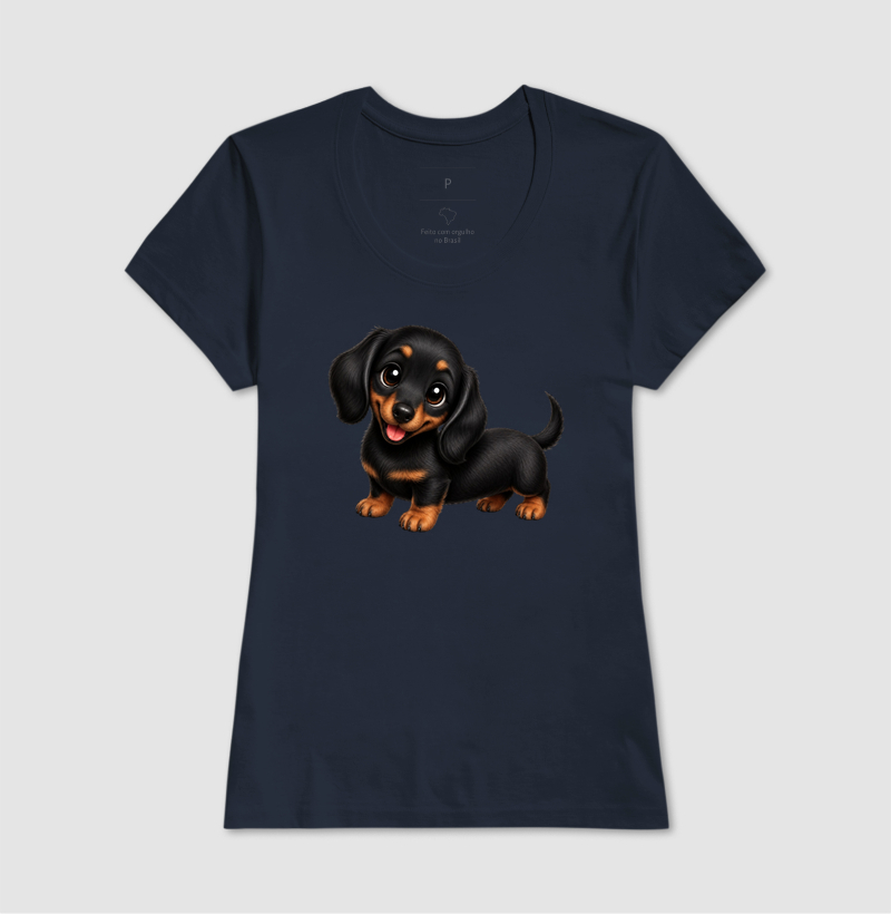 Dachshund Preto - Desenho Animado - Imagem 7