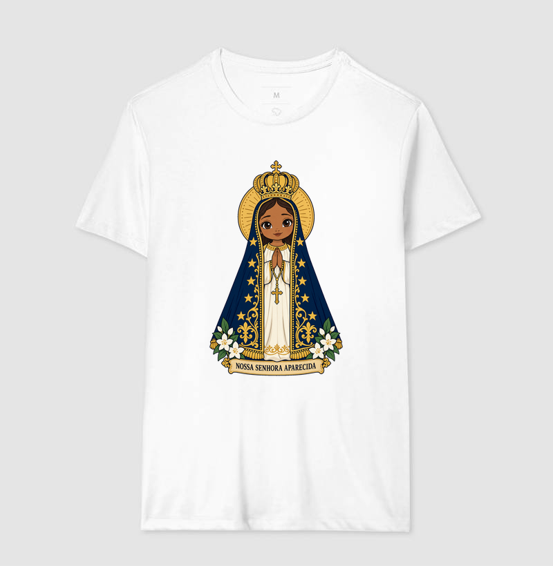 Nossa Senhora Aparecida estilo chibi - Imagem 4