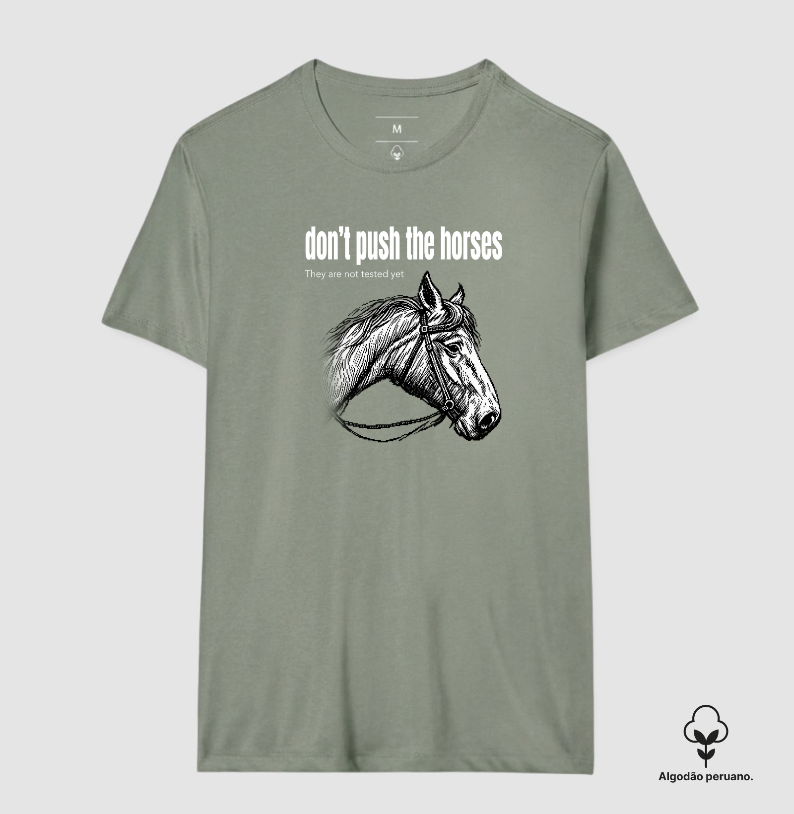 Don't Push the Horses | They Are Not Tested Yet | Go Horse - Imagem 7