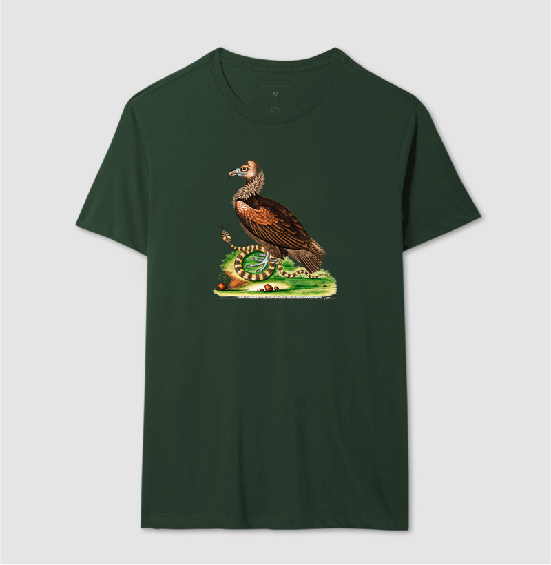 Camiseta Abutre e Serpente — História Natural do Século XVIII - Imagem 13