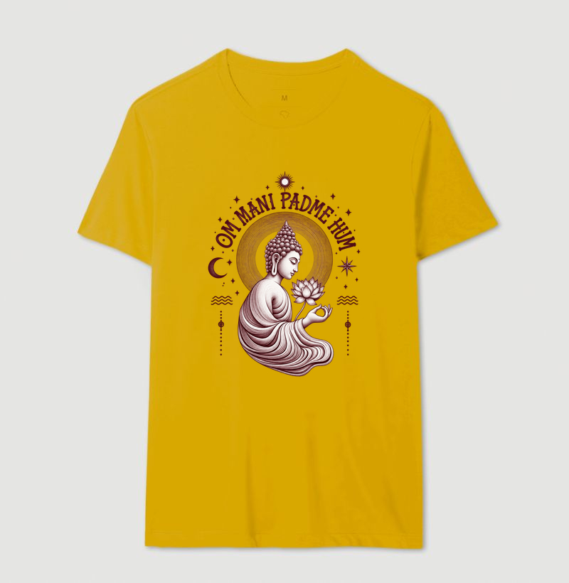 Camiseta - OM Mani Padme Hum - Imagem 7
