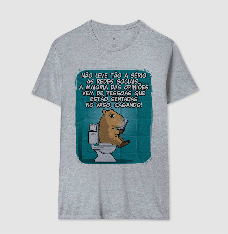 Camiseta Capivara Banheiro - Imagem 8