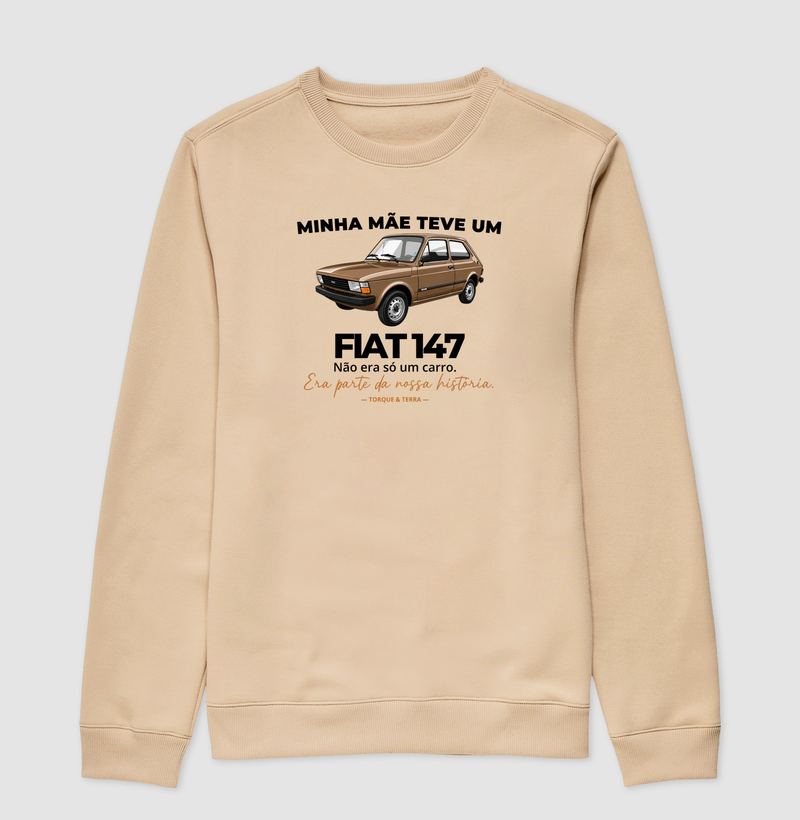 Minha mãe teve um  - Fiat 147 - Marrom Dourado - Imagem 3
