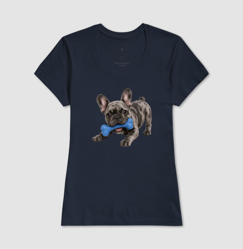 Bulldog (Buldogue) Francês Cinza - Desenho Animado - Imagem 7