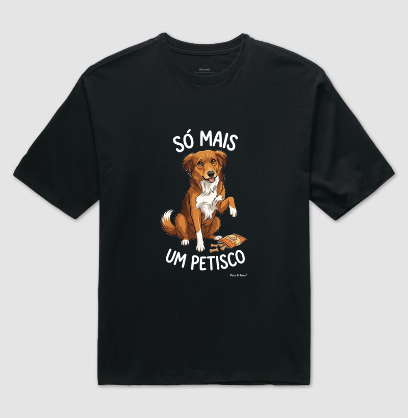 CAMISETA OVERSIZED NOSSO MASCOTE PETISCO - Imagem 2