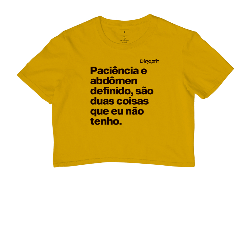 CROPPED ACADEMIA PACIÊNCIA E ABDÔMEN DEFINIDO - Imagem 8