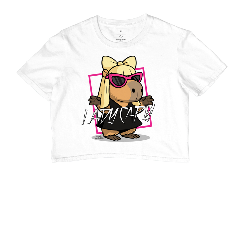 Camiseta Capivara Lady Capy - Imagem 3