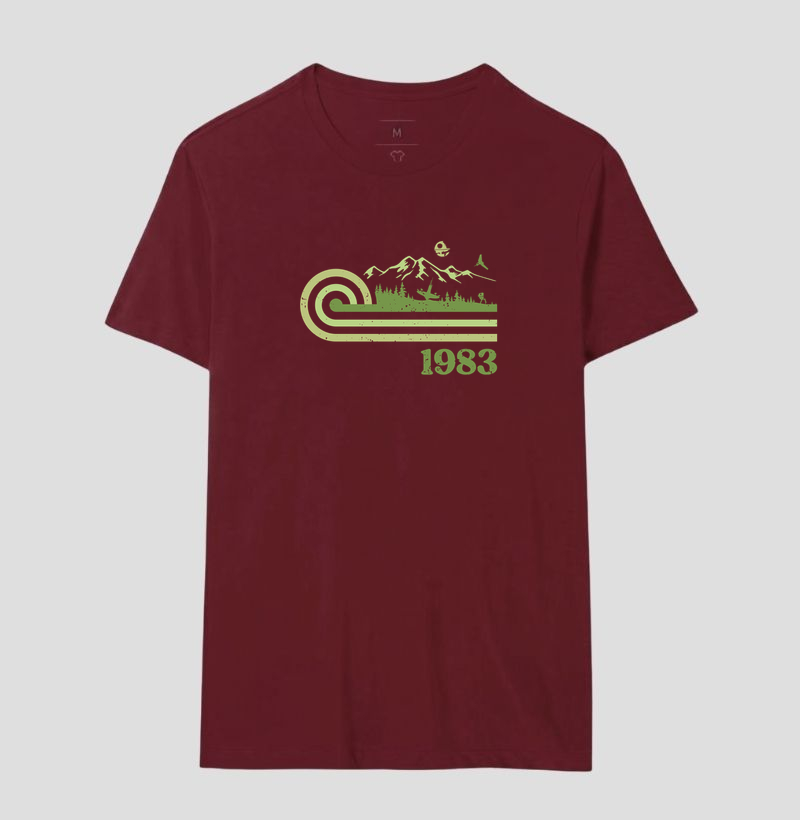 Camiseta Retro Vintage Forest Moon 1983 - Imagem 8