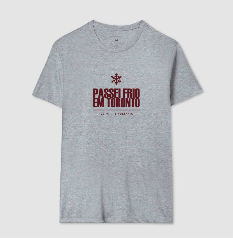 Camiseta Passei Frio em Toronto - Imagem 8