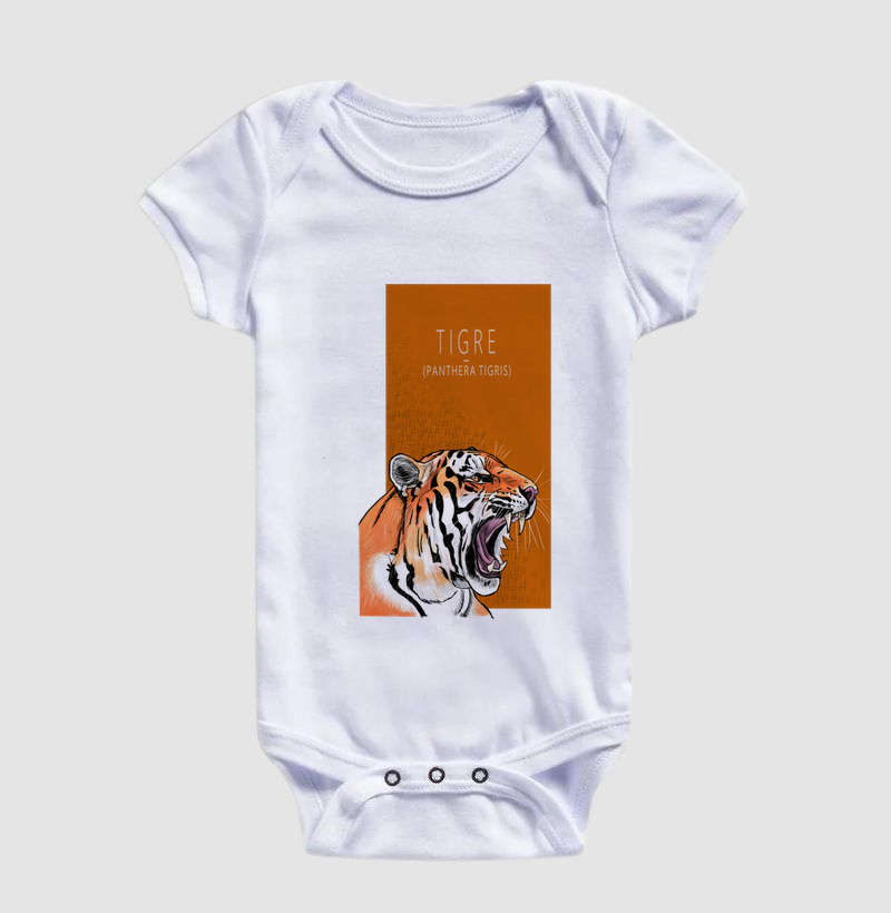 Body Infantil Tigre - Imagem 3