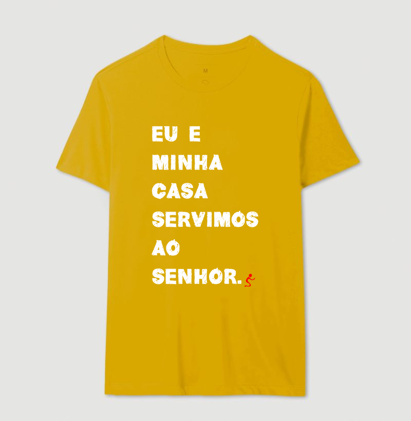 Camiseta Cristã Eu e Minha Casa Serviremos ao Senhor - Imagem 14