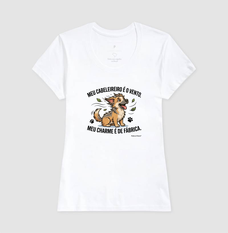 CAMISETA VIRA-LATA FIAPO DE MANGA CABELOS - Imagem 5