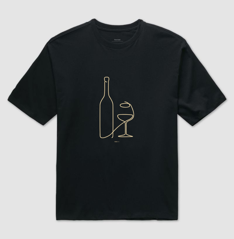 Camiseta Garrafa & Taça - Imagem 2