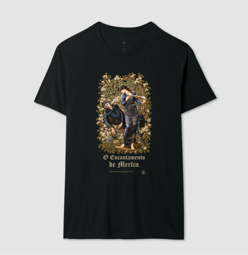 O Encantamento de Merlin — Edward Burne-Jones - Imagem 2