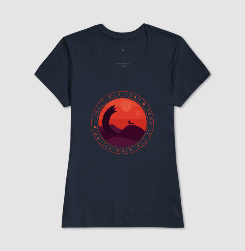 Camiseta O Medo Mata a Mente - Imagem 5