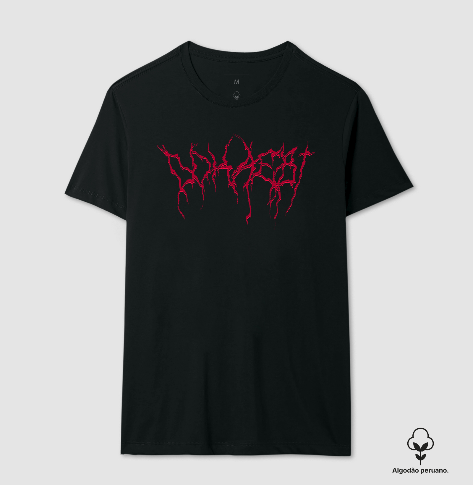 Camiseta Lightning 2.0 Algodão Peruano - Preta