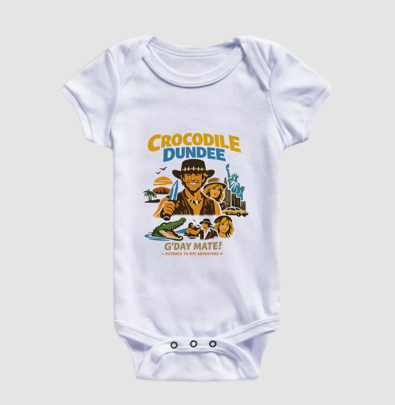 Camiseta Crocodilo Dundee Day Mate - Imagem 3