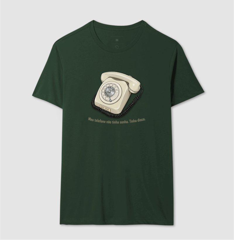 Camiseta Vintage Telefone Disco - Imagem 10