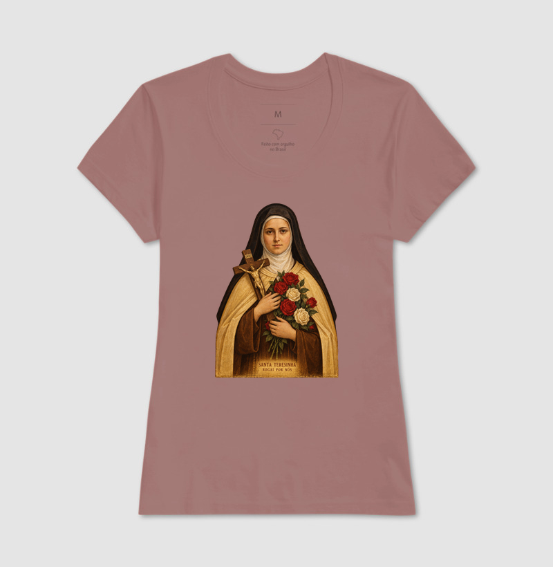 Camiseta Santa Teresinha Rogai por Nós - Imagem 15