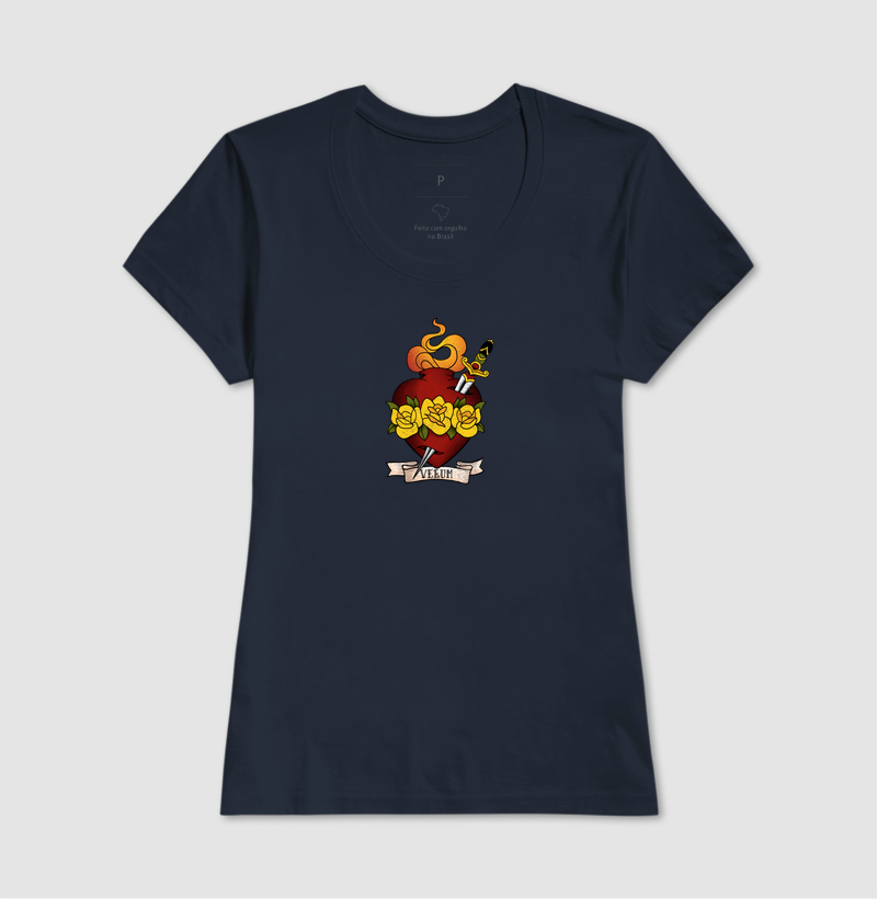 Camiseta Imaculado Coração de Maria - Parceria com ator Juliano Cazarré - Imagem 7
