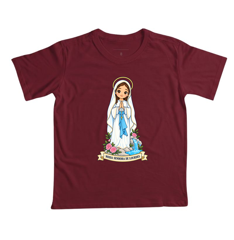 Nossa Senhora de Lourdes estilo chibi - Imagem 5