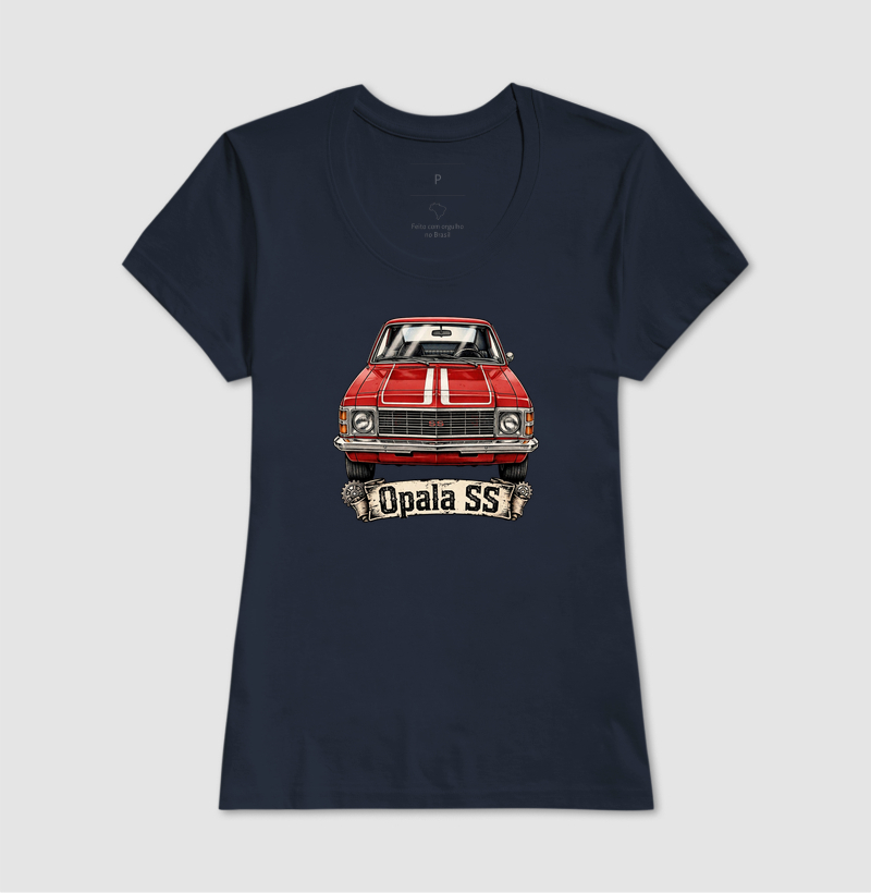 Opala SS - Vermelho com Faixas Brancas - Chevrolet Clássico Vintage - Imagem 7