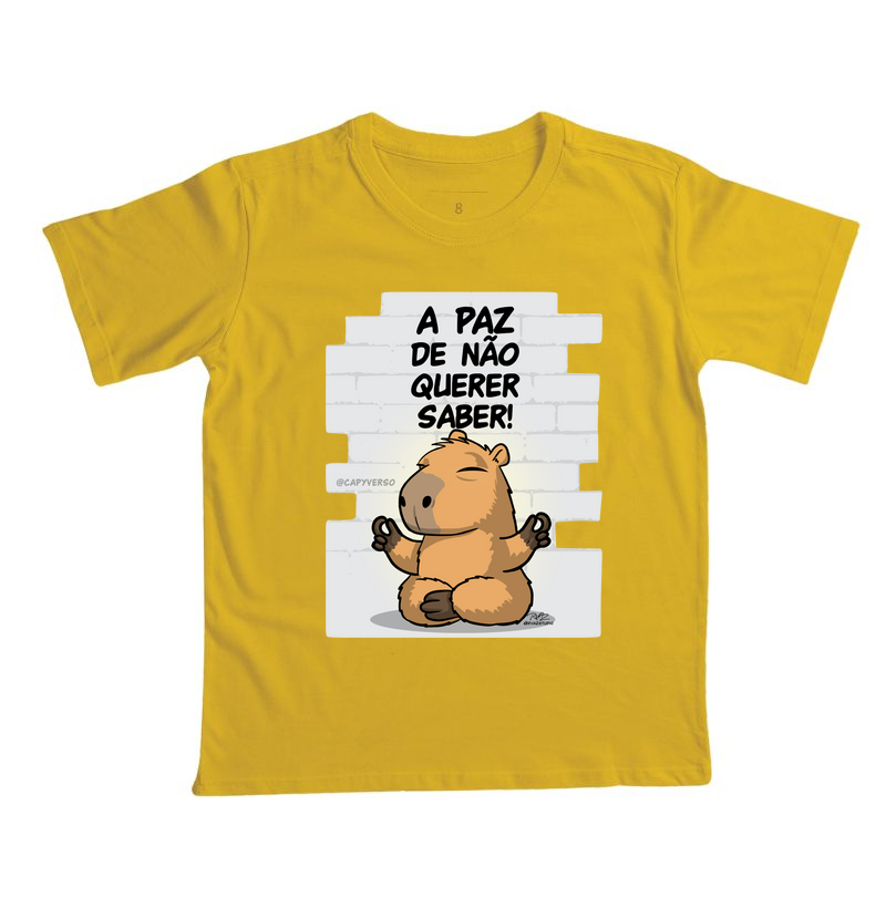Camiseta Capivara Paz - Imagem 6