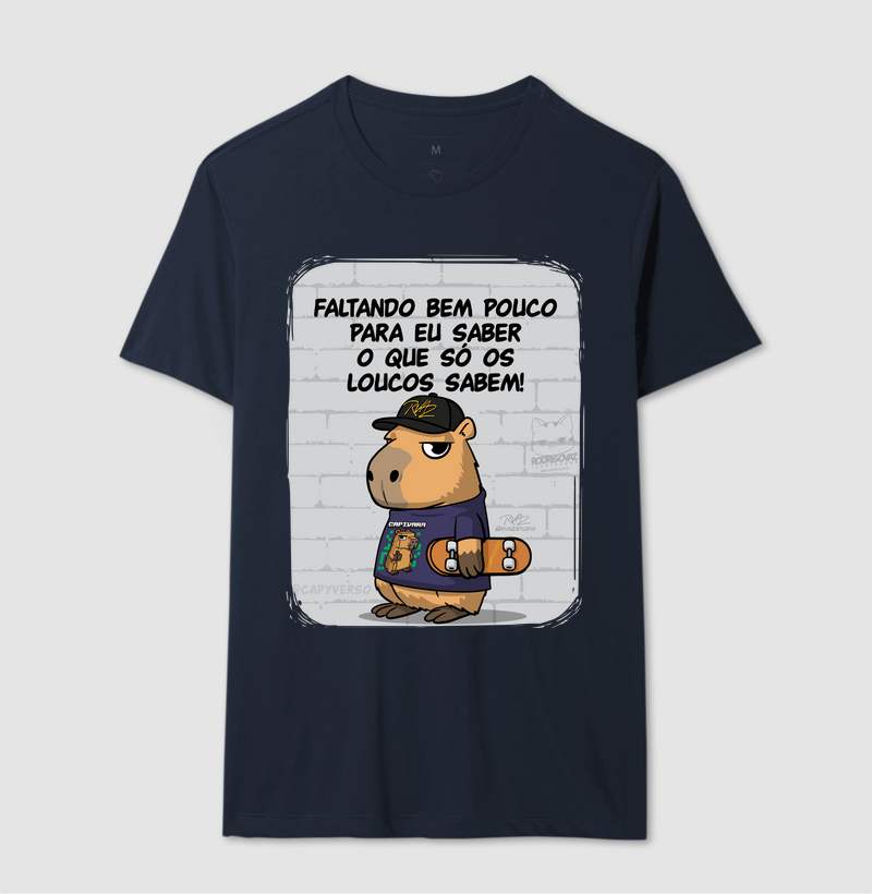 Camiseta Capivara só os loucos - Imagem 6