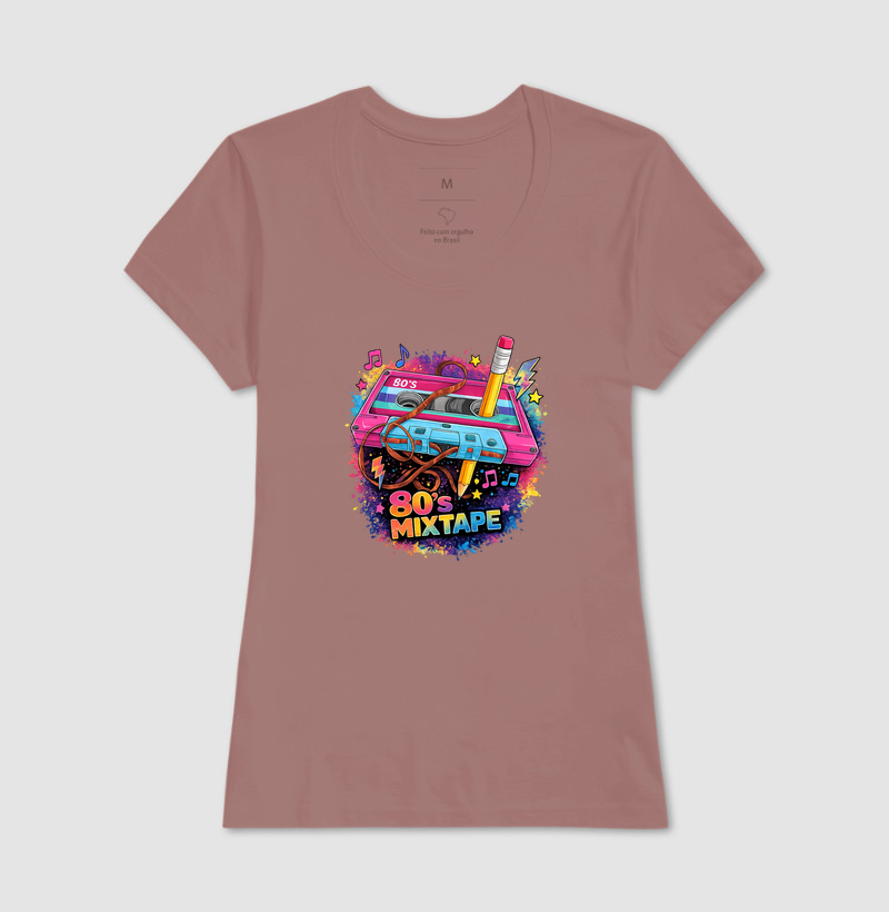 Camiseta Mix Tape Retro - Imagem 17